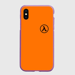 Чехол для iPhone XS Max матовый Half-life