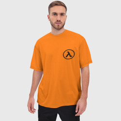 Мужская футболка oversize 3D Half-life - фото 2