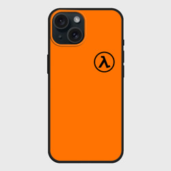 Чехол силиконовый для Apple iPhone 15 матовый Half-life