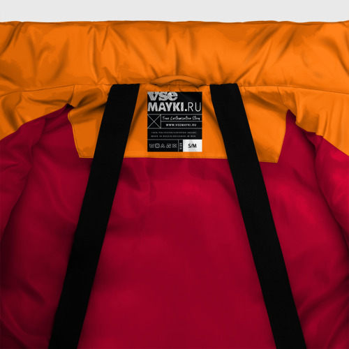 Женская зимняя куртка Oversize Half-life, цвет красный - фото 7