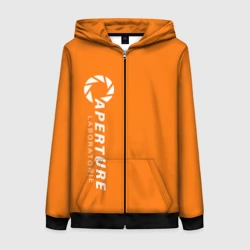 Женская толстовка 3D на молнии Aperture laboratorie