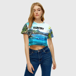 Женская футболка Crop-top 3D Farcry - фото 2