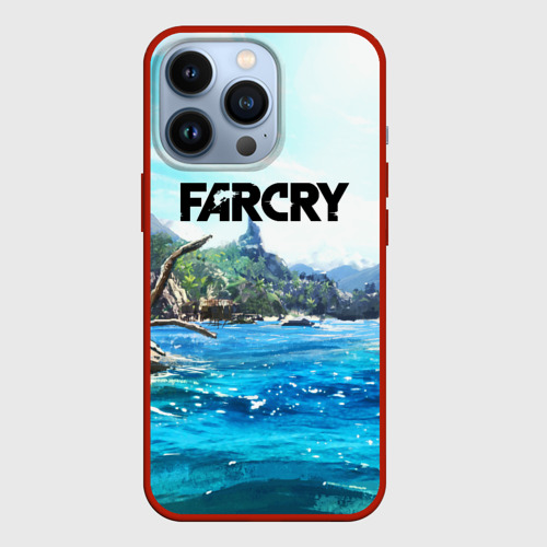 Чехол для iPhone 13 Pro Farcry, цвет красный