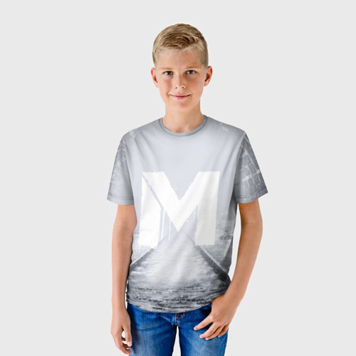 Детская футболка 3D METRO, цвет 3D печать - фото 3