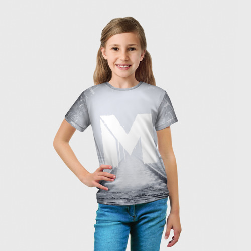 Детская футболка 3D METRO, цвет 3D печать - фото 5