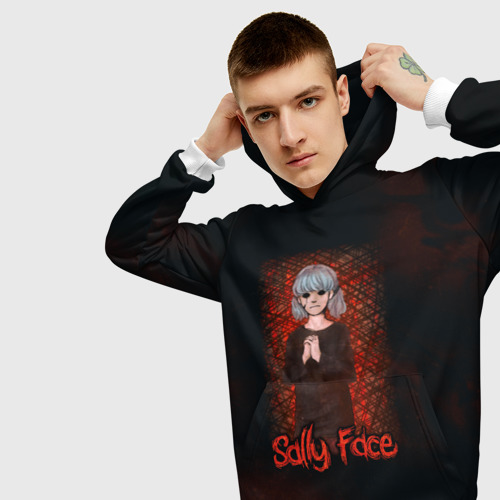 Мужская толстовка 3D Sally Face Фото 01 Мужская толстовка 3D Sally Face Фото 01