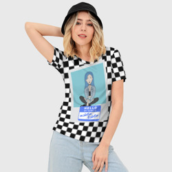 Женская футболка 3D Slim Френдзона Мэйби - фото 2