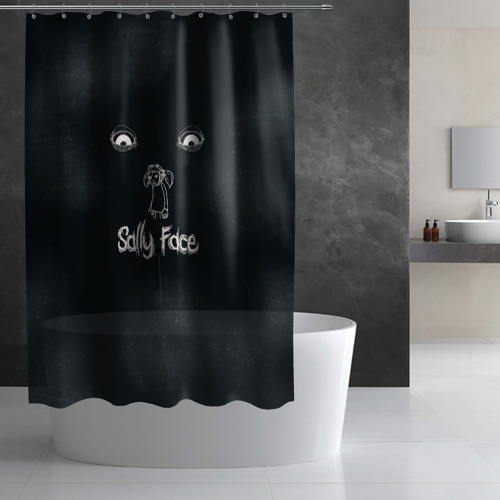 Штора 3D для ванной Sally Face - фото 2