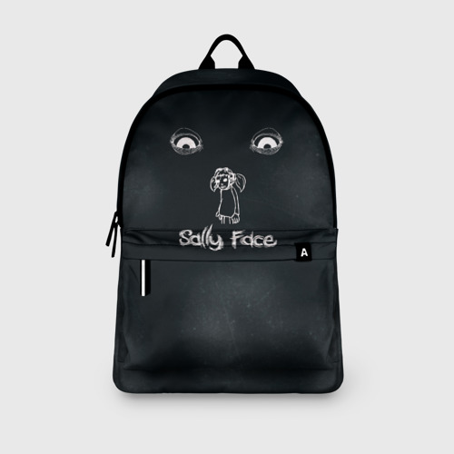 Рюкзак 3D с принтом Sally Face, вид сбоку #3