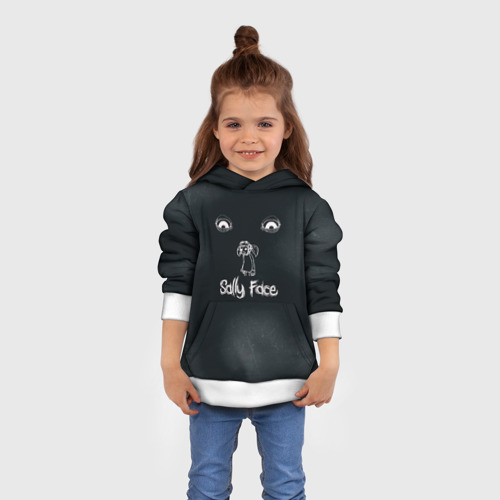 Детская толстовка 3D Sally Face Фото 01 Детская толстовка 3D Sally Face Фото 01