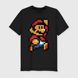 Мужская футболка хлопок Slim Супер Марио