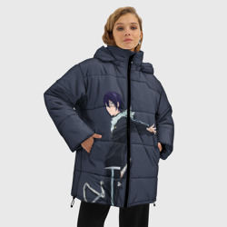 Женская зимняя куртка Oversize Ято с мечом - фото 2