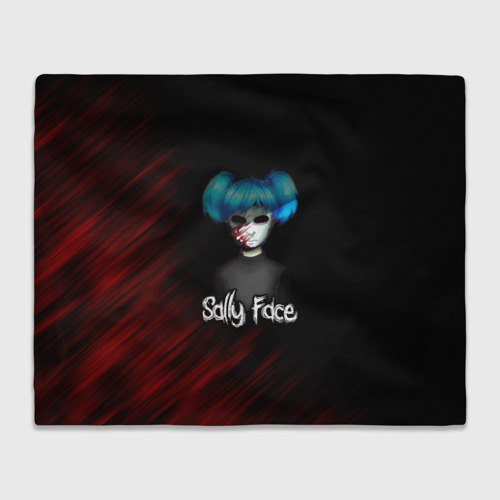 Плед 3D Sally Face окровавленное лицо