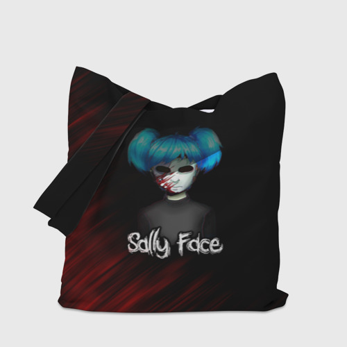 Шоппер 3D Sally Face окровавленное лицо - фото 4