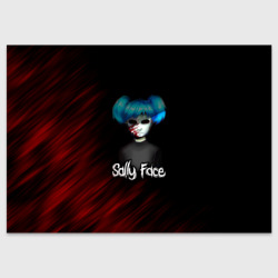 Поздравительная открытка Sally Face окровавленное лицо