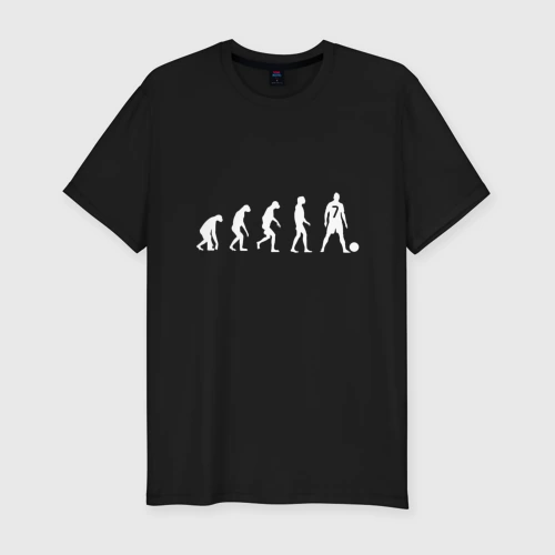 Мужская футболка хлопок Slim Ronaldo Evolution