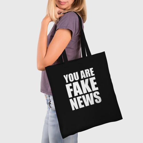 Шоппер 3D You are FAKE NEWS - фото 3