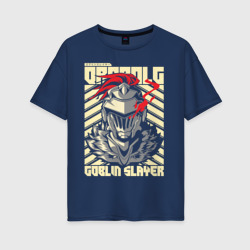 Женская футболка хлопок Oversize Goblin Slayer Knight