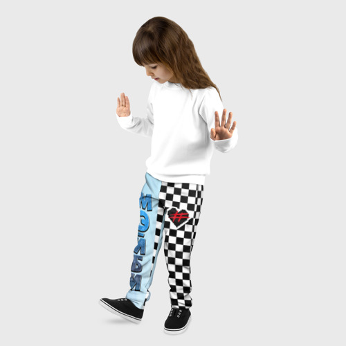 Детские брюки 3D с принтом Френдзона Мэйби, фото на моделе #1