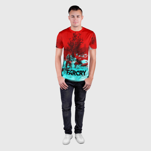 Мужская футболка 3D Slim Farcry, цвет 3D печать - фото 4