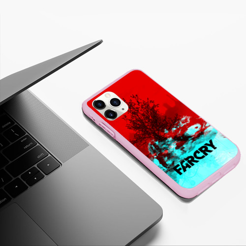 Чехол для iPhone 11 Pro Max матовый Farcry, цвет розовый - фото 5