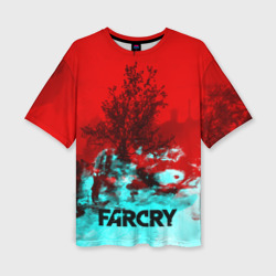 Женская футболка oversize 3D Farcry