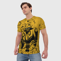 Мужская футболка 3D Bumblebee - фото 2