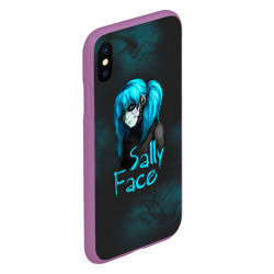 Чехол для iPhone XS Max матовый Sally Face - фото 2