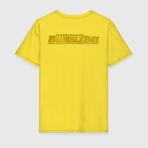 Мужская футболка хлопок Bumblebee, цвет желтый - фото 2