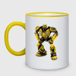 Кружка двухцветная Bumblebee