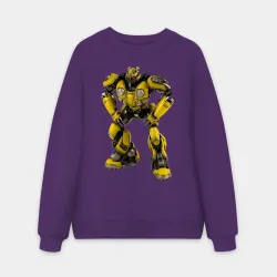 Мужской свитшот oversize без начеса хлопок Bumblebee