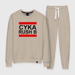 Женский костюм хлопок Cyka Rush b CS GO
