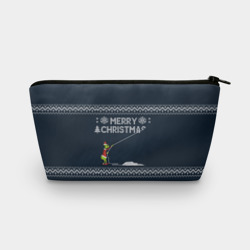 Косметичка 3D Гринч Вязаный