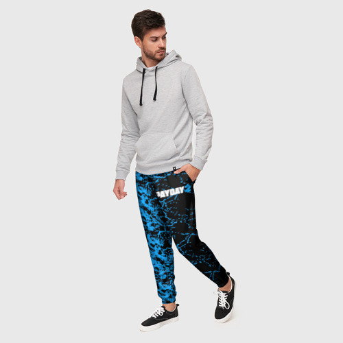 Мужские брюки 3D Payday 2, цвет 3D печать - фото 3