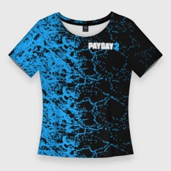 Женская футболка 3D Slim Payday 2