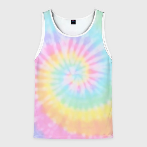 Мужская майка 3D Pastel Tie Dye