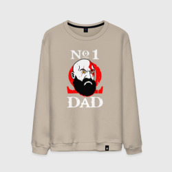 Мужской свитшот хлопок Dad Kratos