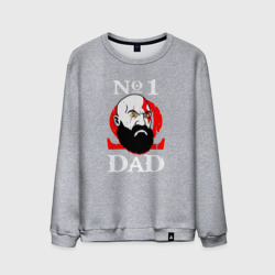 Мужской свитшот хлопок Dad Kratos