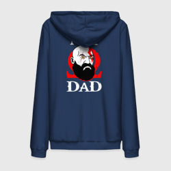 Мужская толстовка на молнии хлопок Dad Kratos