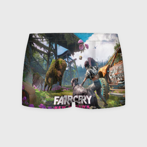 Мужские трусы 3D FARCRY:NEW DAWN, цвет 3D печать