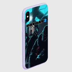 Чехол для iPhone XS Max матовый Payday 2 - фото 2