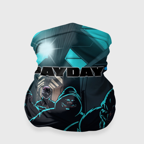 Бандана-труба 3D Payday 2, цвет 3D печать