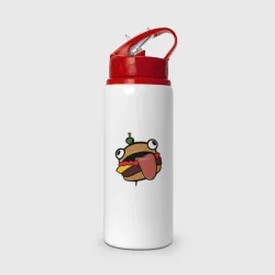 Бутылка для воды с трубочкой Durr burger