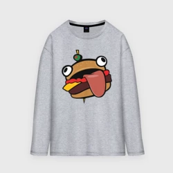 Женский лонгслив oversize хлопок Durr burger