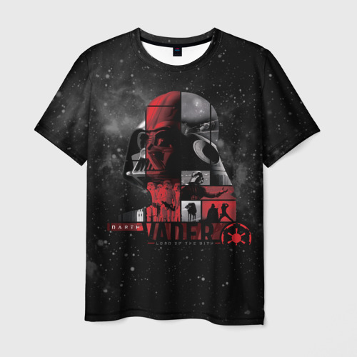 Мужская футболка 3D VADER Фото 01 Мужская футболка 3D VADER Фото 01
