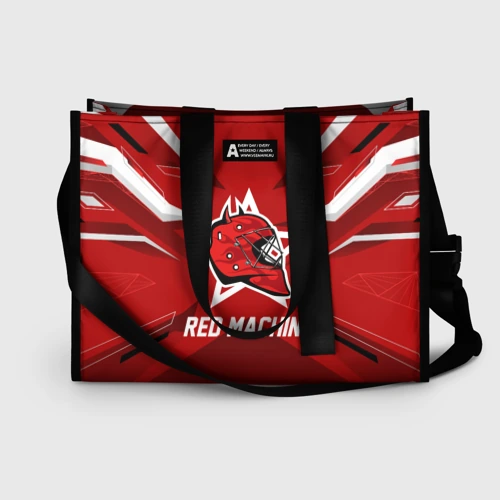Сумка-шоппер 3D Red machine