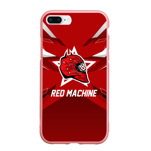 Чехол для iPhone 7Plus/8 Plus матовый Red machine, цвет баблгам