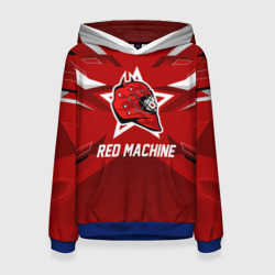 Женская толстовка 3D Red machine