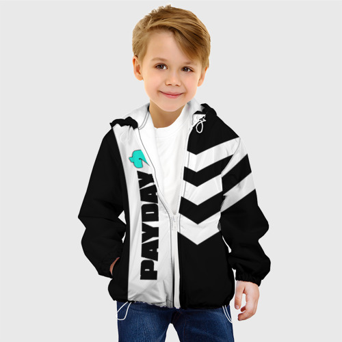 Детская куртка 3D Payday 2, цвет белый - фото 3