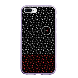 Чехол для iPhone 7Plus/8 Plus матовый Twenty One Pilots - Blurryface